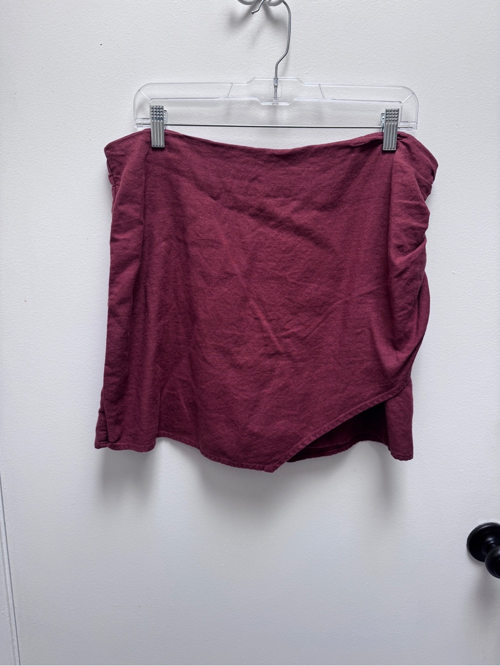 Target A New Day Linen Mini Skort - Rust - Size 12